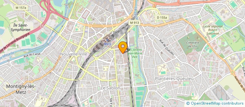 localisation de l'entreprise 844 633 503   METZ