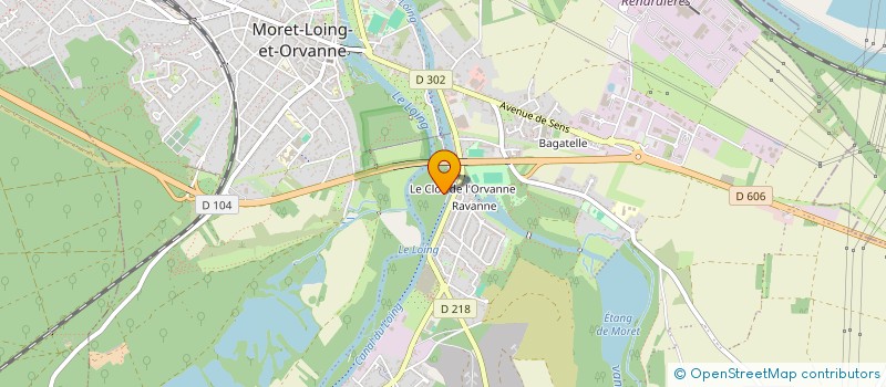 localisation de l'entreprise 844 647 362   FONTAINEBLEAU