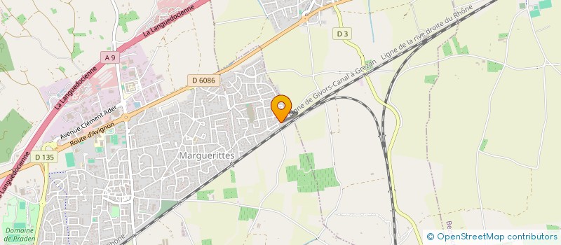 localisation de l'entreprise 844 667 246   MARGUERITTES