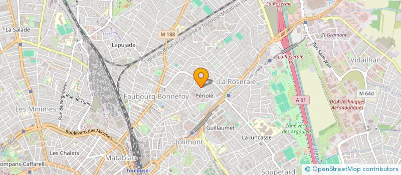 localisation de l'entreprise 844 667 287   TOULOUSE