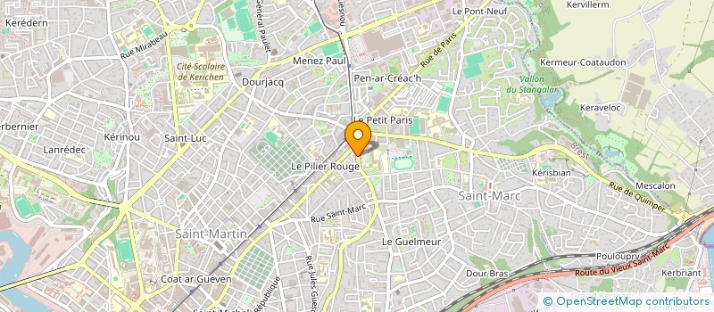 localisation de l'entreprise 844 687 756  à BREST