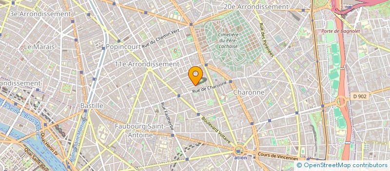 localisation de l'entreprise 844 703 694   BAGNOLET