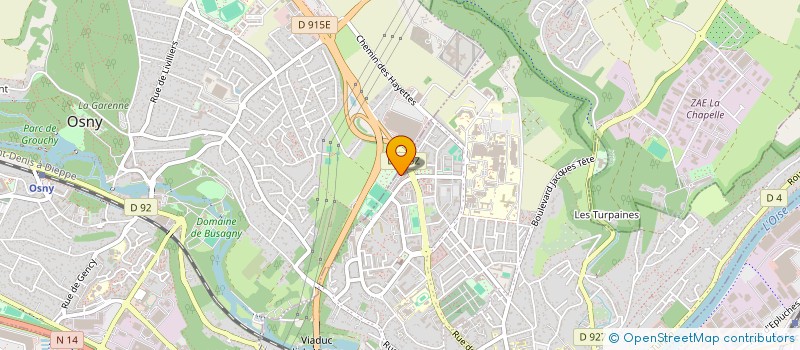 localisation de l'entreprise 844 730 127   PONTOISE