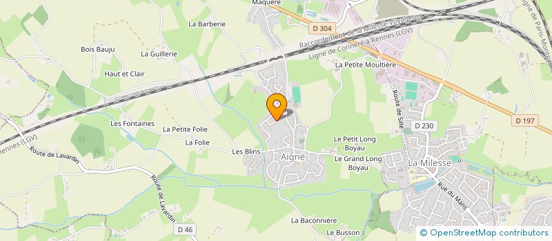 localisation de l'entreprise 844 735 308   AIGNE