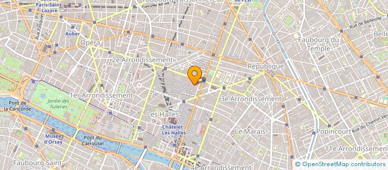 localisation de l'entreprise 844 736 850   PARIS