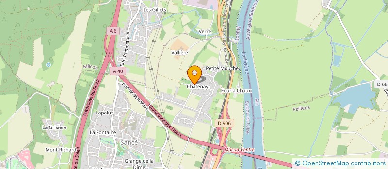 localisation de l'entreprise 844 756 163   SANCE