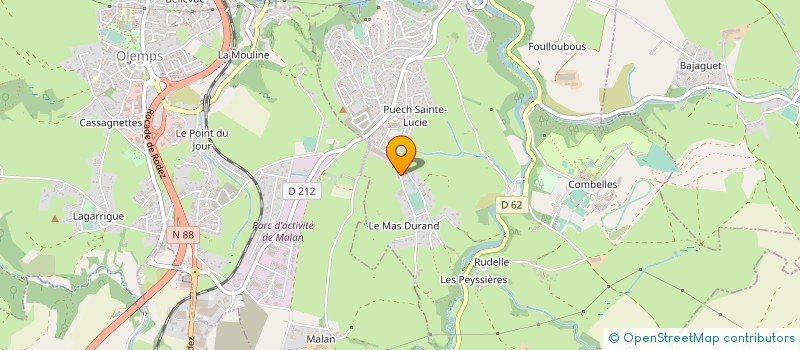 localisation de l'entreprise 844 761 270   LE MONASTERE