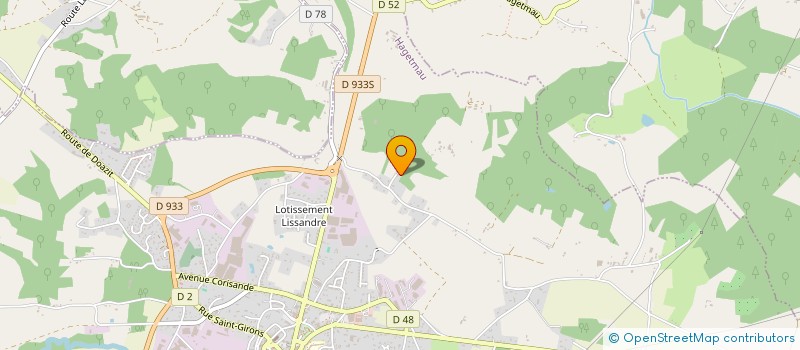 localisation de l'entreprise 844 770 743   HAGETMAU