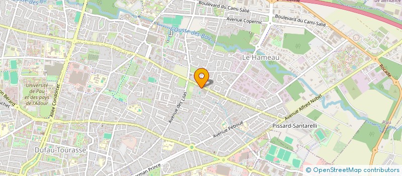 localisation de l'entreprise 844 784 850  à PAU