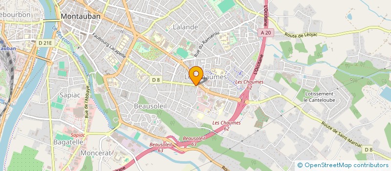localisation de l'entreprise 844 814 624 à TOULOUSE
