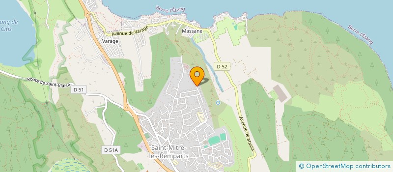 localisation de l'entreprise 844 825 364   SAINT-MITRE-LES-REMPARTS