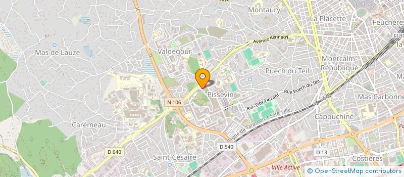 localisation de l'entreprise 844 840 843 à MONTPELLIER