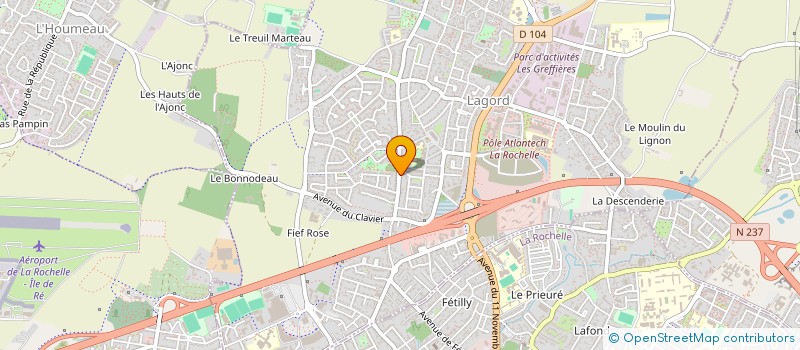 localisation de l'entreprise 844 888 073   LAGORD