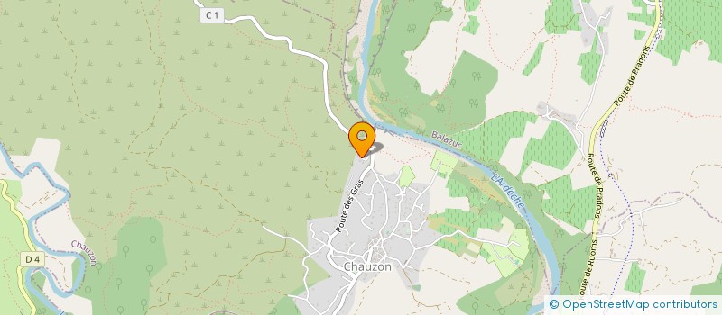 localisation de l'entreprise 844 890 574   CHAUZON