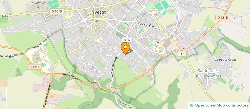 localisation de l'entreprise 844 941 104   YVETOT