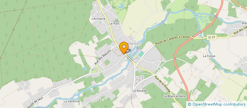 localisation de l'entreprise 844 941 542 à ROMORANTIN-LANTHENAY