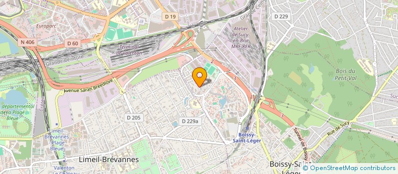localisation de l'entreprise 844 946 574  à BOISSY-SAINT-LEGER