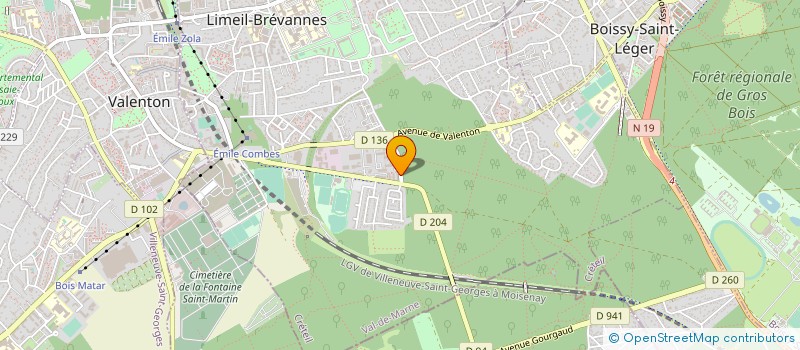 localisation de l'entreprise 844 966 283 à BOISSY-SAINT-LEGER