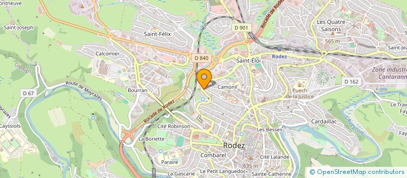 localisation de l'entreprise 844 968 537   RODEZ
