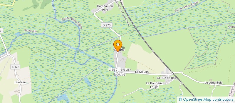 localisation de l'entreprise 844 971 432   LIESVILLE-SUR-DOUVE