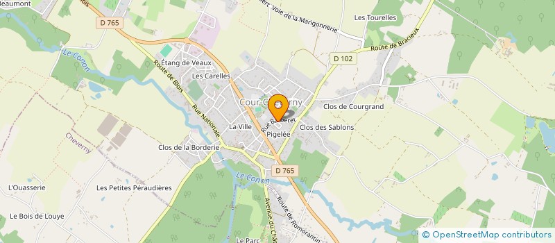 localisation de l'entreprise 844 983 130   COUR-CHEVERNY