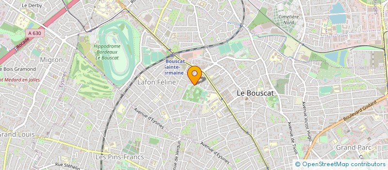 localisation de l'entreprise 844 985 192 à LE BOUSCAT