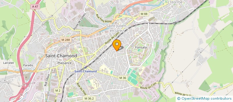 localisation de l'entreprise 844 992 297  à SAINT-CHAMOND