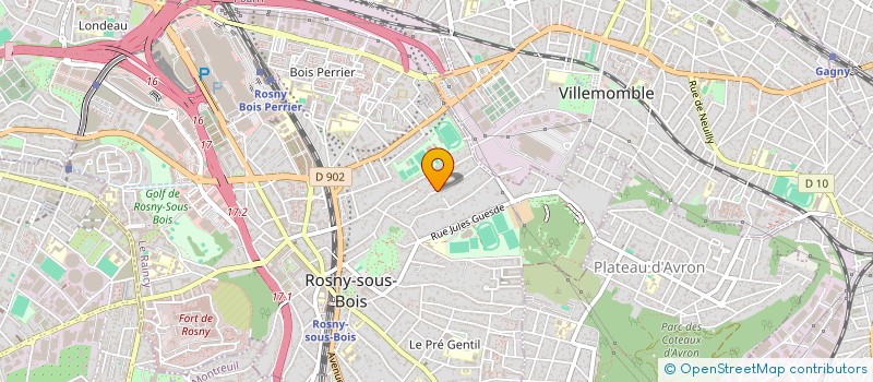 localisation de l'entreprise 844 993 006 à LA FERTE-SOUS-JOUARRE