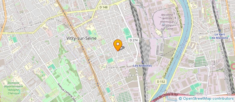 localisation de l'entreprise 844 993 089  à VITRY-SUR-SEINE