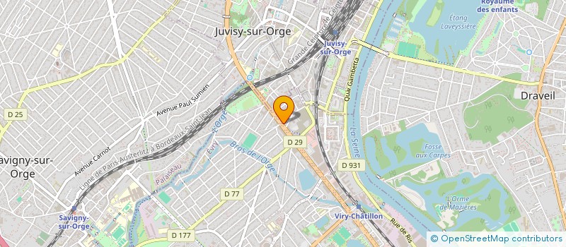 localisation de l'entreprise 844 997 874   EVRY-COURCOURONNES