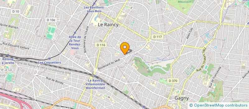 localisation de l'entreprise 844 998 914   LE RAINCY