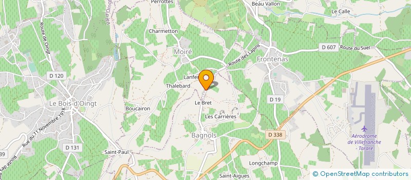 localisation de l'entreprise 845 003 243   MOIRE