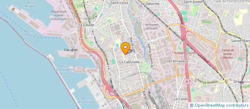 localisation de l'entreprise 845 005 636   MARSEILLE