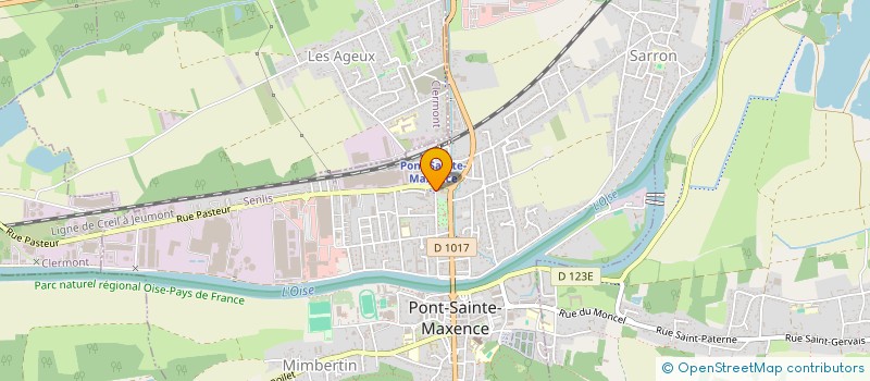 localisation de l'entreprise 845 005 735   PONT-SAINTE-MAXENCE