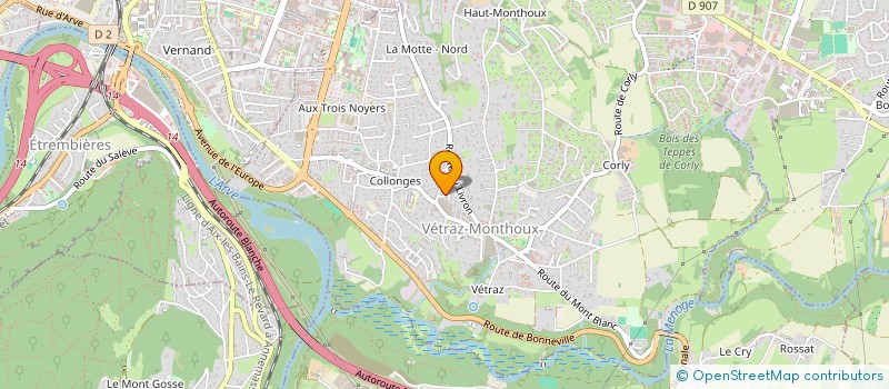 localisation de l'entreprise 845 008 663   VETRAZ-MONTHOUX