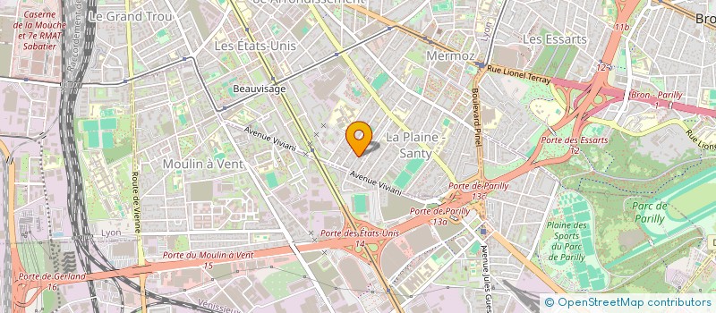 localisation de l'entreprise 845 033 000   SAINT-ETIENNE