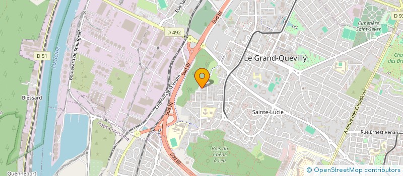 localisation de l'entreprise 845 047 539   GRAND QUEVILLY (LE)