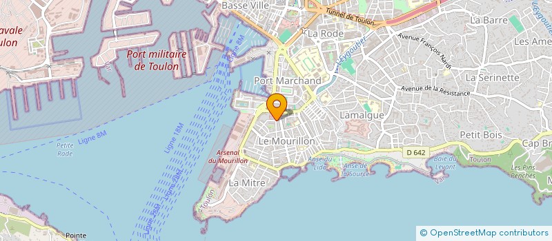 localisation de l'entreprise 845 050 129 à TOULON