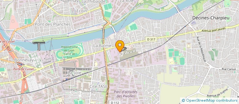 localisation de l'entreprise 845 064 799   DECINES-CHARPIEU