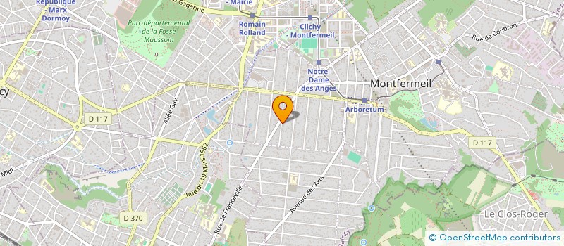 localisation de l'entreprise 845 071 703   MONTFERMEIL