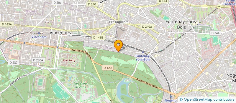 localisation de l'entreprise 845 071 836  à FONTENAY-SOUS-BOIS
