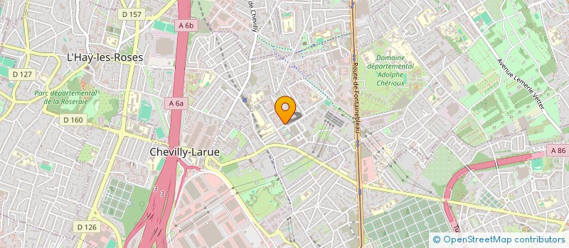 localisation de l'entreprise 845 072 610   CHEVILLY-LARUE