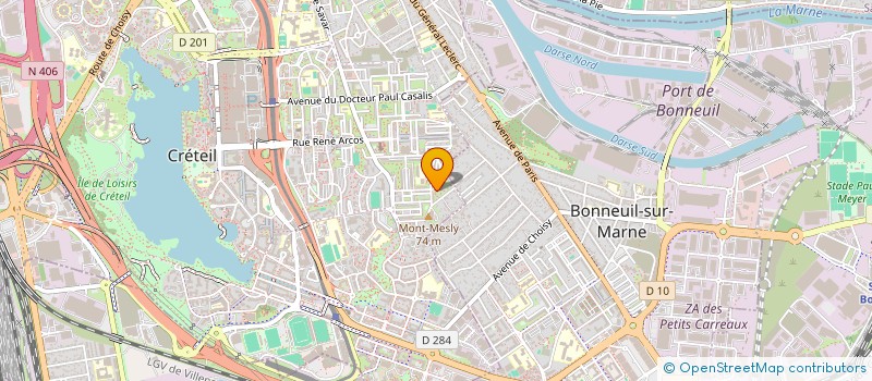 localisation de l'entreprise 845 072 826   CRETEIL