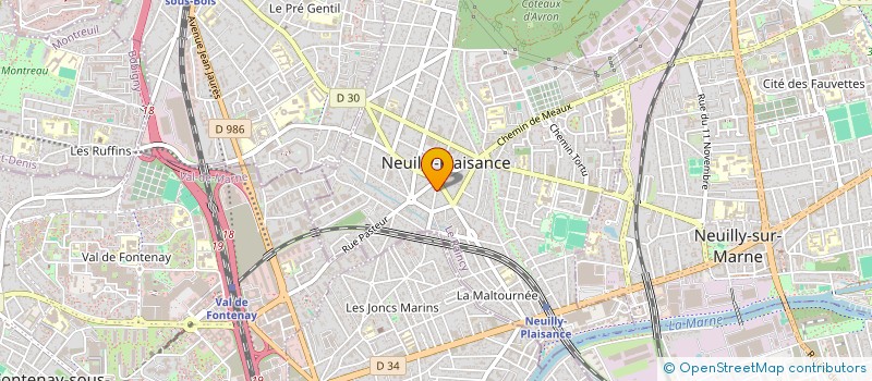 localisation de l'entreprise 845 073 188 à NEUILLY-PLAISANCE