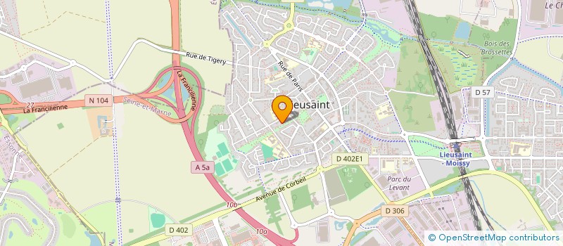 localisation de l'entreprise 845 073 196   LIEUSAINT