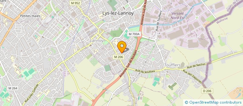 localisation de l'entreprise 845 075 092   HOUPLINES