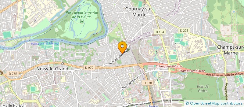 localisation de l'entreprise 845 078 500 à NOISY-LE-GRAND