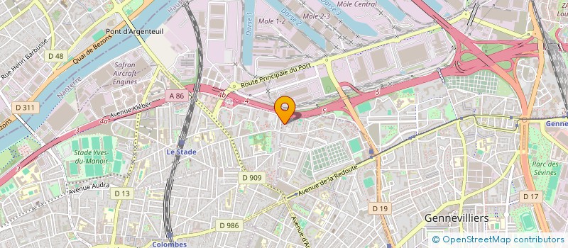 localisation de l'entreprise 845 078 823   ARGENTEUIL