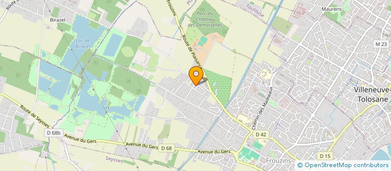 localisation de l'entreprise 845 081 629  à VILLENEUVE-TOLOSANE
