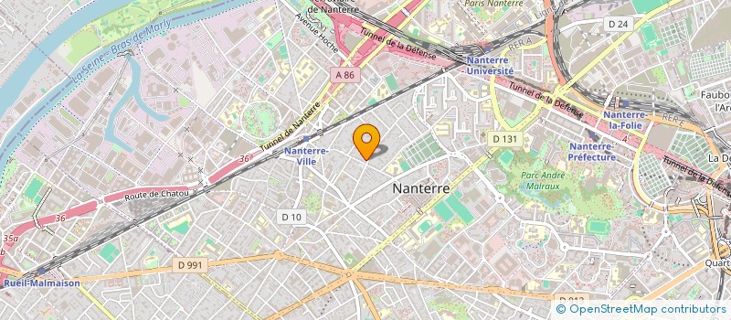 localisation de l'entreprise 845 104 702   NANTERRE